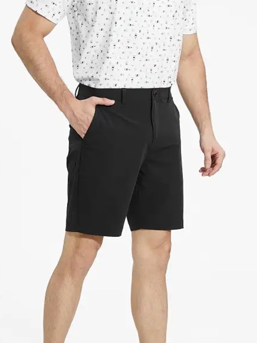 Polo Ralph Lauren Men's Black Performance Shorts Stretch Classic Fit 36